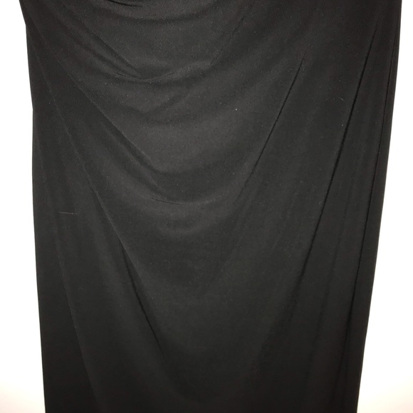 Shelli Segal Black dress size 12 - Picture 4 of 7